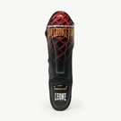 Leone Shinguards MMA CAGE- red